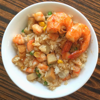 虾仁炒饭