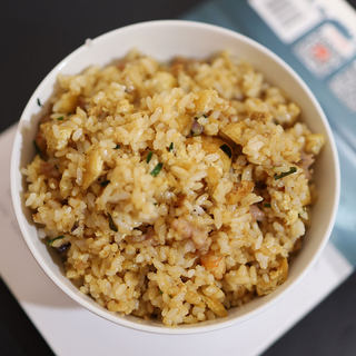 油豆腐肉末炒饭