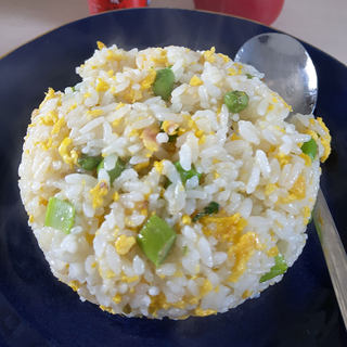 鸡蛋芦笋炒饭