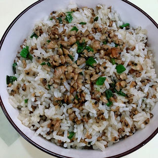 红肉炒饭