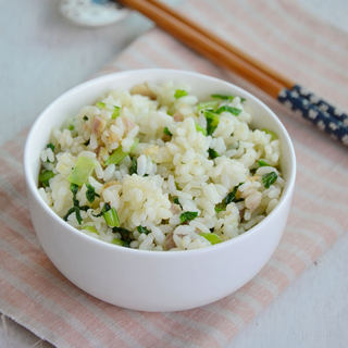 青菜咸肉炒饭