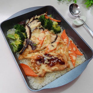 芝士猪排饭