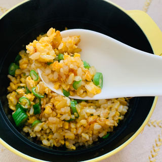 樱花虾豆角蛋炒饭