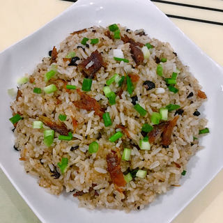 豆豉鳞鱼炒饭