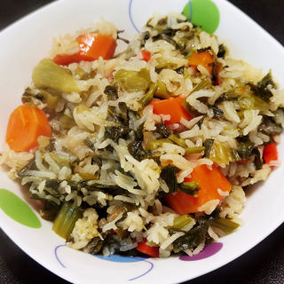 红薯菜饭