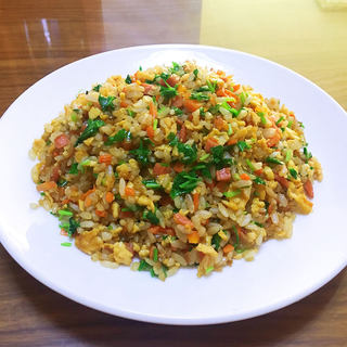 胡萝卜香菜炒饭