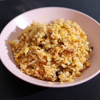 烤鸡腿肉炒饭