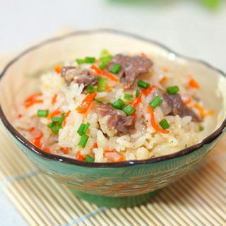 孜然手抓羊肉饭