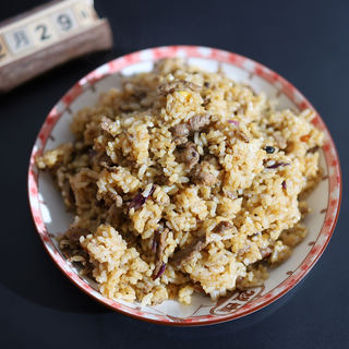 酸菜牛肉炒饭