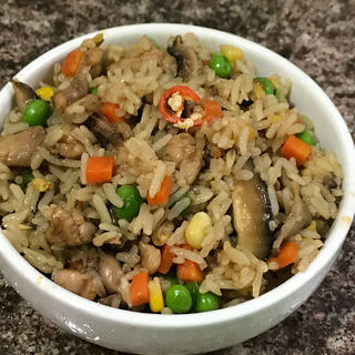香菇油饭