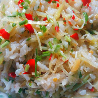 剁椒土豆丝炒饭