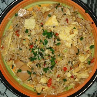 蒜香蛋炒饭
