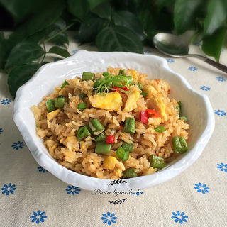 豆角蛋炒饭