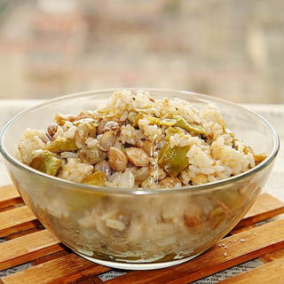 豆角炒饭