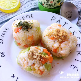 黄金虾仁彩蔬炒饭12＋