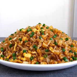 酱油蛋炒饭