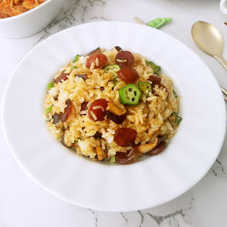 腊肠炒饭