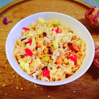 香菇蛋炒饭