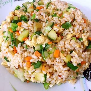 葱香蛋炒饭