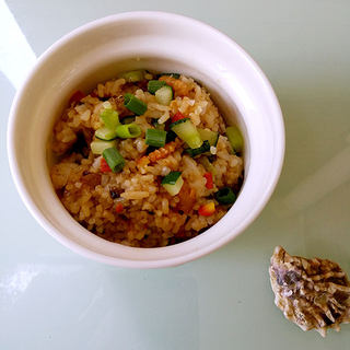 海米紫菜炒饭