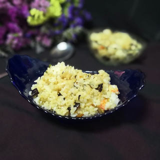 香菇鲜虾饭