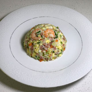 虾仁炒饭