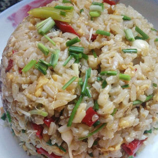 糟辣椒蛋炒饭