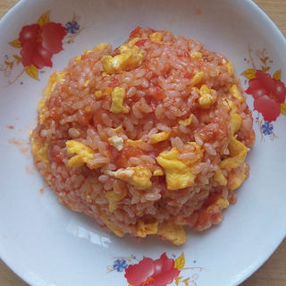 茄汁焖米饭