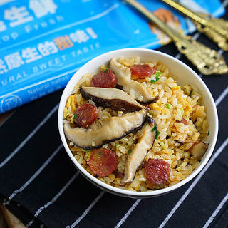 香菇磷虾炒饭
