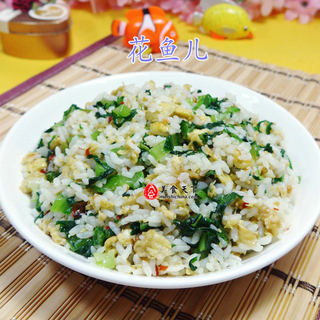 油麦菜鸡蛋炒饭