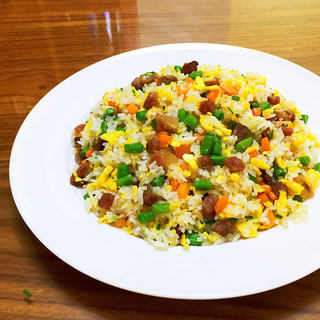 腊肠豆角炒饭