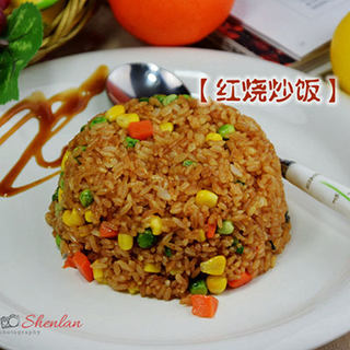 简单美味的【红烧炒饭】
