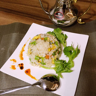 西芹蛋炒饭