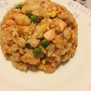 三文鱼炒饭