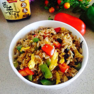 酱油豆鼓炒饭