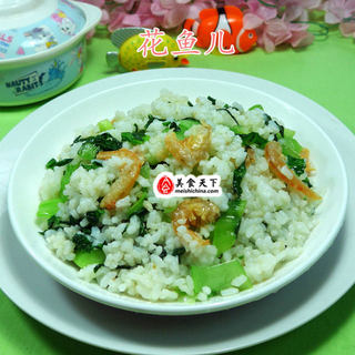 开洋青菜炒饭