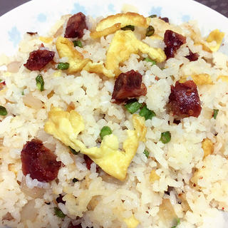 五福腊肉炒饭
