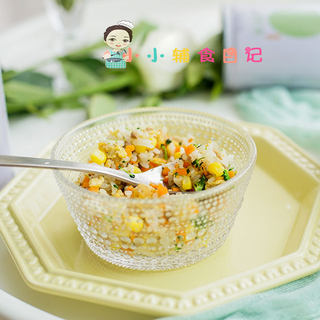 玉米肉末炒蛋饭