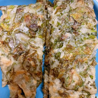 芹菜叶饼