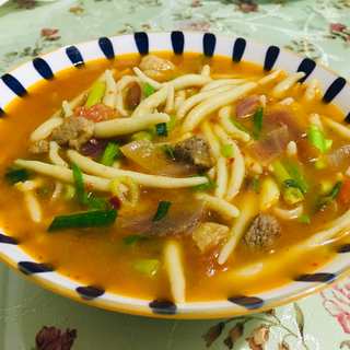 羊肉荞面鱼鱼