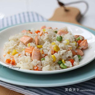 三文鱼炒饭