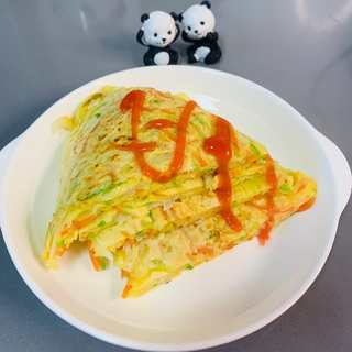 西葫芦鸡蛋早餐饼