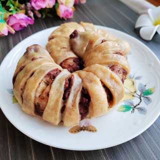 蜜豆全麦馒头