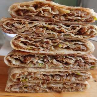 千层肉饼