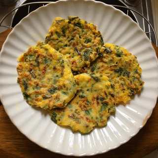 香煎槐花饼