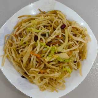 圆白菜炒饼