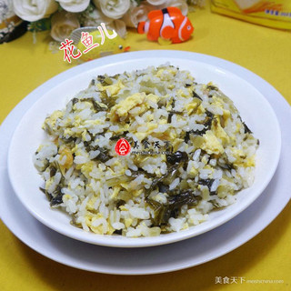 雪菜鸡蛋炒饭