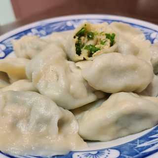 香葱鸡蛋馅饺子