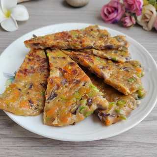 茄子鸡蛋饼