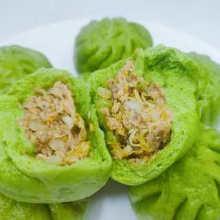 蔬菜汁包子